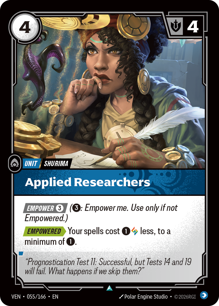 Applied Researchers (VEN-055/166) [Riftbound: Vendetta]
