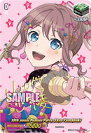 10th anniv Poppin'Party, Saya Yamabuki (DZ-BT12/EXS04EN) [Chasm of Lost Souls]