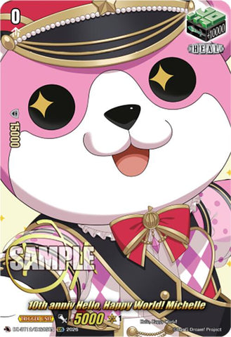 10th anniv Hello, Happy World! Michelle (DZ-BT12/EXS25EN) [Chasm of Lost Souls]