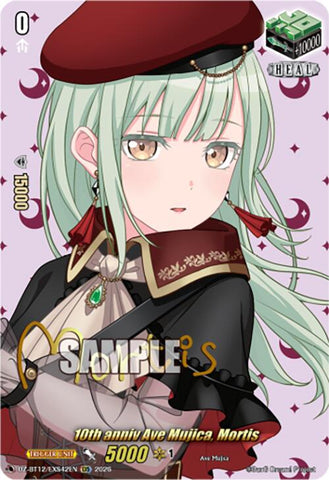 10th anniv Ave Mujica, Mortis (DZ-BT12/EXS42EN) [Chasm of Lost Souls]