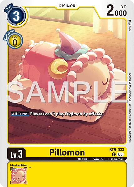 Pillomon [BT9-033] (Reprint) [Advanced Booster Digimon Generation]