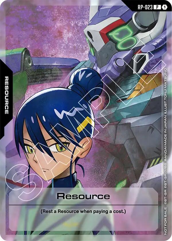 Resource (Mobile Suit Gundam GQuuuuuuX) [RP-023] (RP)