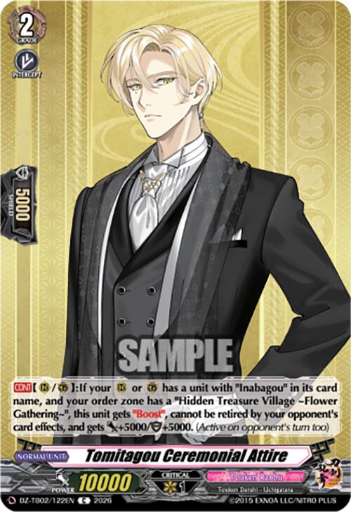 Tomitagou Ceremonial Attire (DZ-TB02/122EN) [Touken Ranbu: ONLINE 2026]