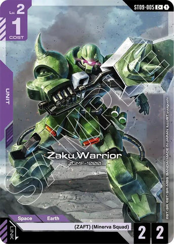 Zaku Warrior ZGMF-1000 [ST09-005] (C+)