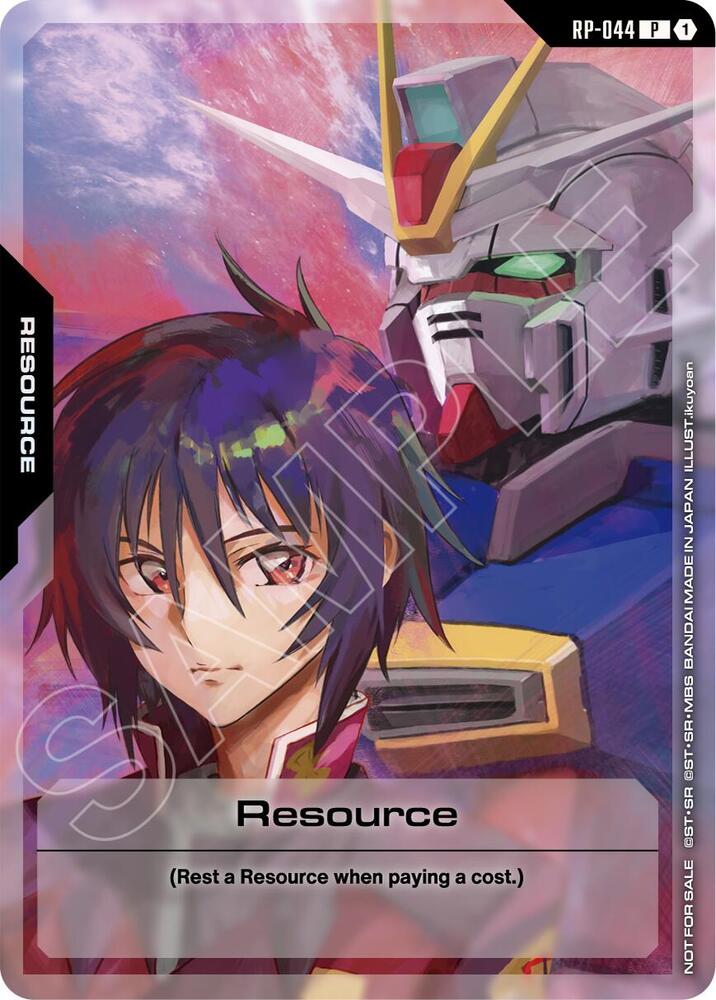 Resource (Mobile Suit Gundam Seed Destiny) [RP-044] (RP)