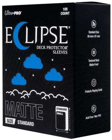Ultra PRO: Standard 105ct Sleeves - Eclipse Matte (Pacific Blue)