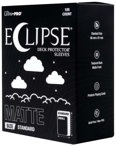Ultra PRO: Standard 105ct Sleeves - Eclipse Matte (Arctic White)