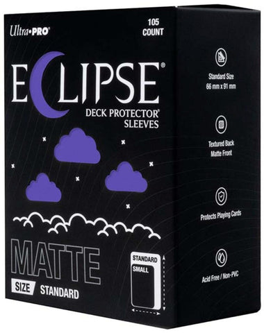Ultra PRO: Standard 105ct Sleeves - Eclipse Matte (Royal Purple)