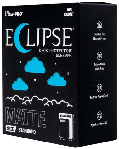 Ultra PRO: Standard 105ct Sleeves - Eclipse Matte (Sky Blue)