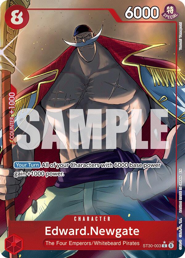 Edward.Newgate (Full Art) [Starter Deck EX: Gear 5]