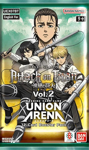 UNION ARENA - Attack on Titan Volume 2 - Booster Pack