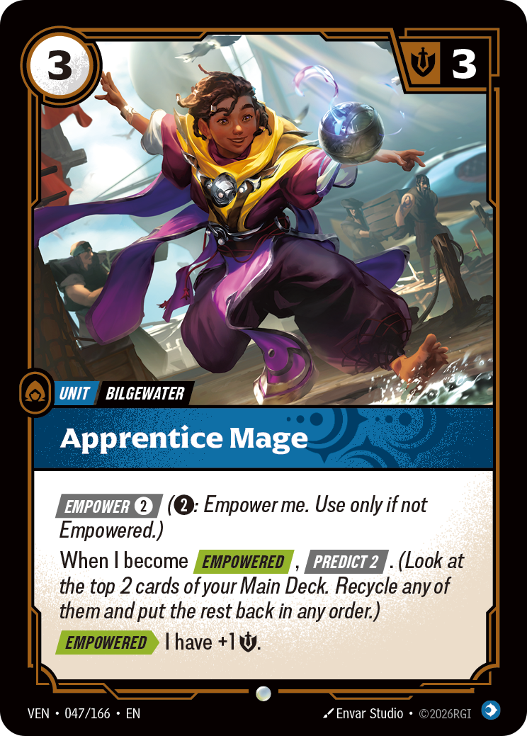 Apprentice Mage (VEN-047/166) [Riftbound: Vendetta]