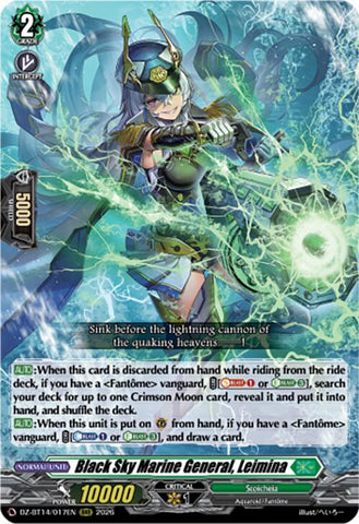 Black Sky Marine General, Leimina (DZ-BT14/017EN) [Envoys of the Crimson Moon]