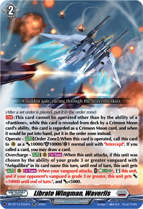 Librate Wingman, Waverlis (DZ-BT14/033EN) [Envoys of the Crimson Moon]