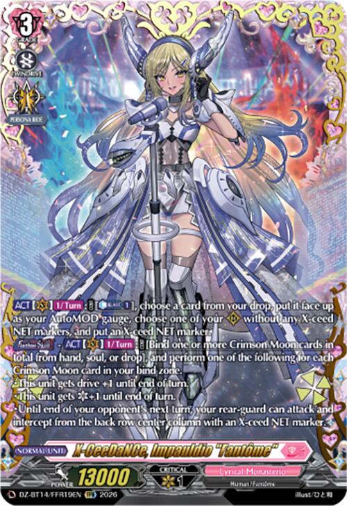 X-CeeDaNCe, Impauldio "Fantome" (DZ-BT14/FFR19EN) [Envoys of the Crimson Moon]