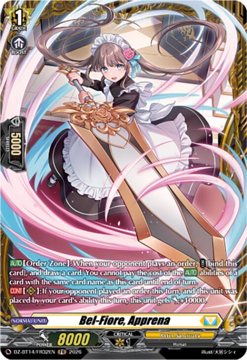 Bel-Fiore, Apprena (DZ-BT14/FR32EN) [Envoys of the Crimson Moon]