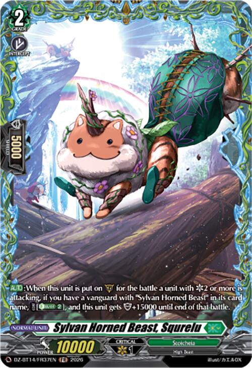 Sylvan Horned Beast, Squrelu (DZ-BT14/FR37EN) [Envoys of the Crimson Moon]