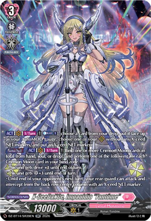 X-CeeDaNCe, Impauldio "Fantome" (DZ-BT14/SR39EN) [Envoys of the Crimson Moon]