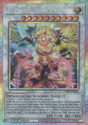 Elfnote June Pride (Starlight Rare) [CORI-EN035] Starlight Rare
