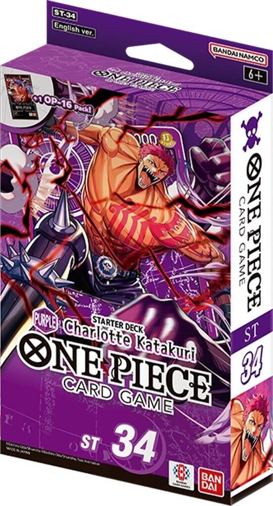 ONE PIECE - ST34 - Purple - Charlotte Katakuri - Starter Deck