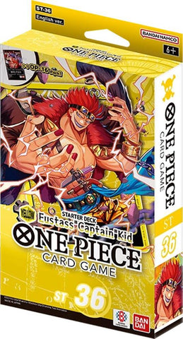 ONE PIECE - ST36 - Yellow - Eustass”Captain”Kid - Starter Deck