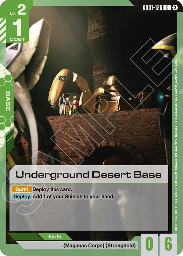 Underground Desert Base [GD01-126] (SC01)