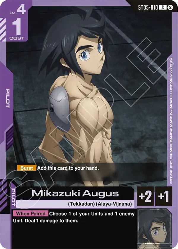 Mikazuki Augus [ST05-010] (SC01)