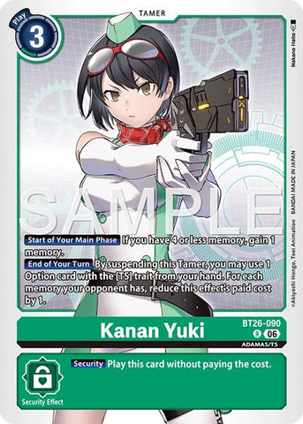 Kanan Yuki [BT26-090] [Timeless Bonds]