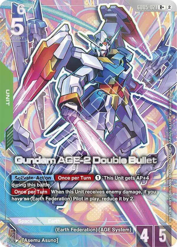 Gundam AGE-2 Double Bullet AGE-208 [GD05-021] (R+)