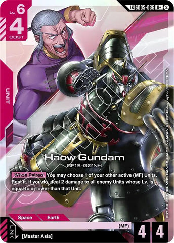 Haow Gundam GF13-001NH [GD05-036] (LK)(R+)