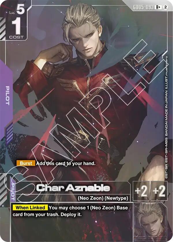 Char Aznable [GD05-093] (R+)