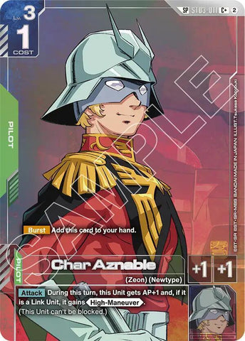 Char Aznable [ST03-011] (SP)(C+)