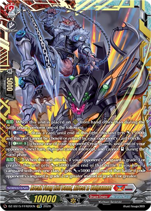 Break Fang Evil Bond, Alrest & Volgamort (DZ-SS15/FFR20EN) [The Legendary Vanguards]