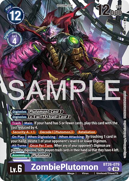 ZombiePlutomon [BT26-079] [Timeless Bonds]