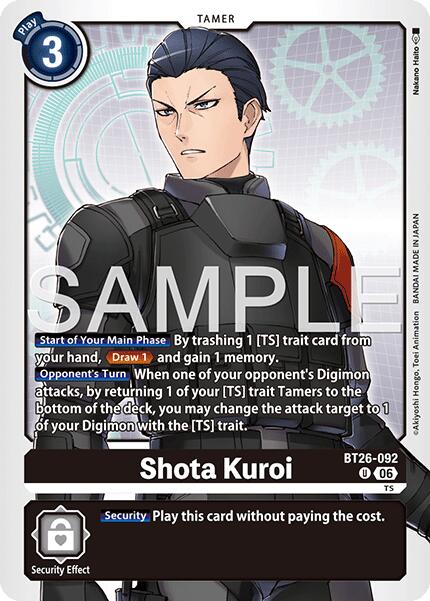 Shota Kuroi [BT26-092] [Timeless Bonds]