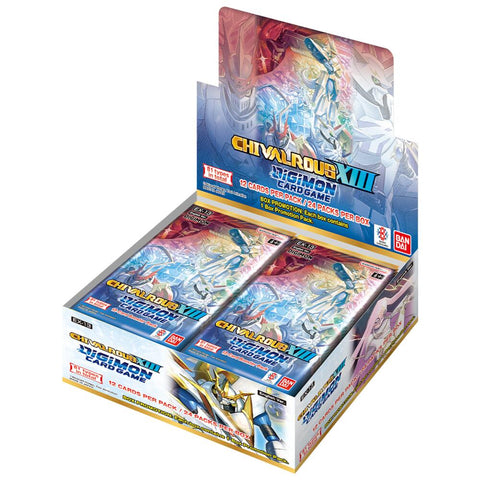 DIGIMON - EX13: Chivalrous XIII- Booster Box (PREORDER)
