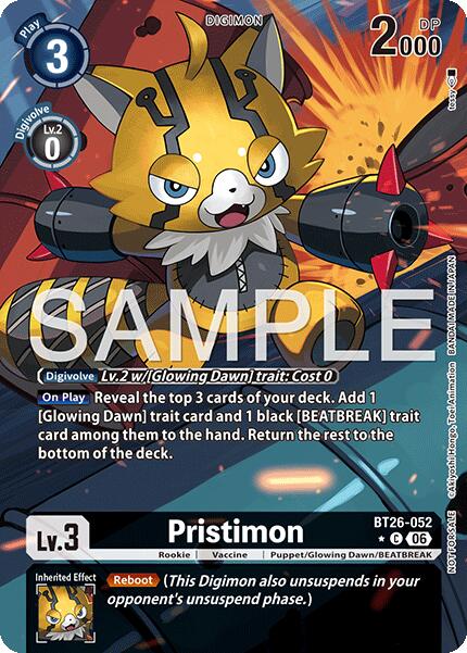 Pristimon [BT26-052] (Alternate Art) [Timeless Bonds]