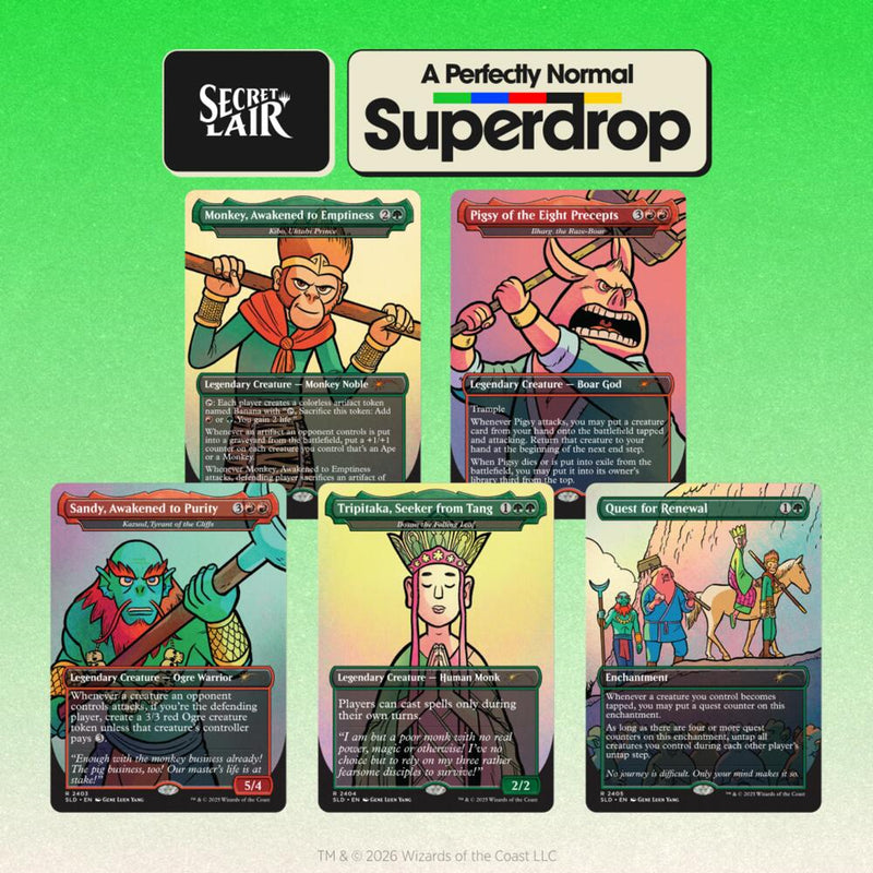 MTG - Secret Lair: Featuring: Gene Luen Yang - Non Foil