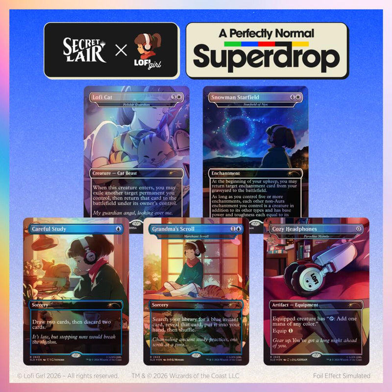 MTG - Secret Lair x Lofi Girl: Beats to Cast to - Traditional Foil