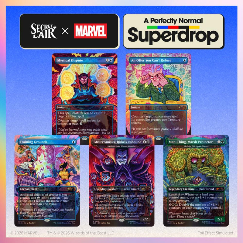 MTG - Secret Lair x Marvel: Dan Hipp - Traditional Foil