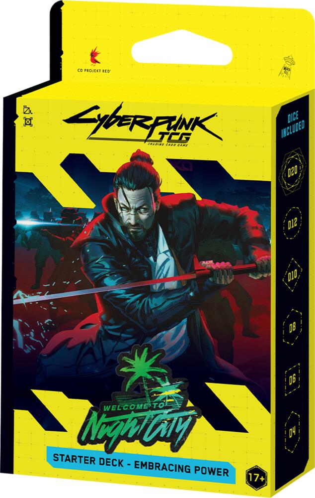 Cyberpunk TCG - Welcome to Night City: Embracing Power - Beta Starter Deck (PREORDER)