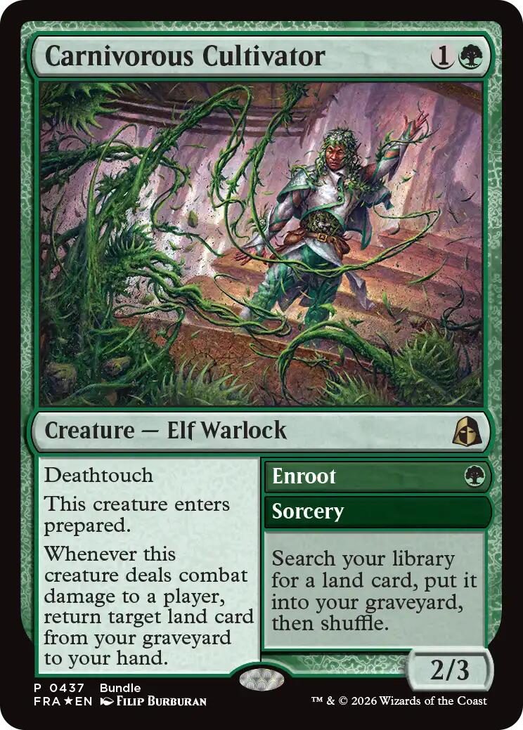 Carnivorous Cultivator (Bundle) [Reality Fracture Promos]