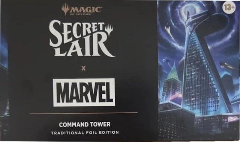 MTG - Secret Lair x Marvel: Command Tower - Traditional Foil