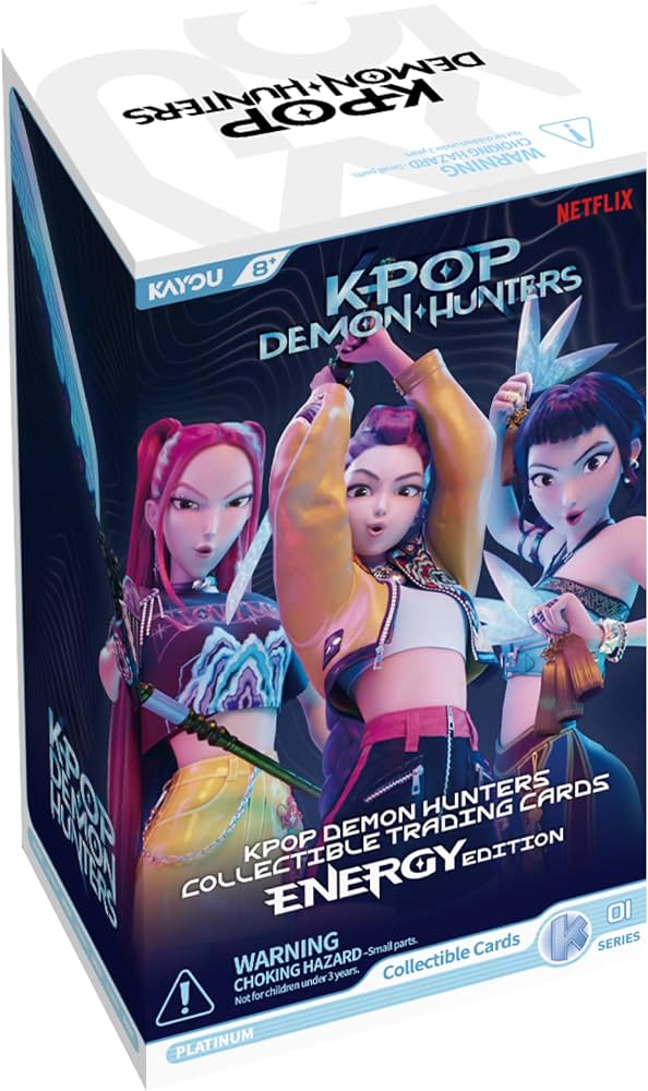 Kayou - KPOP Demon Hunters - World Tour cards - Energy Edition Display