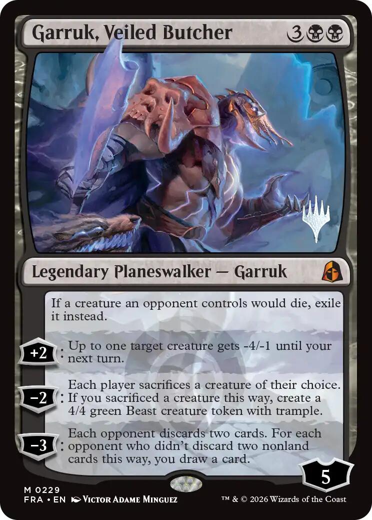 Garruk, Veiled Butcher [Reality Fracture Promos]