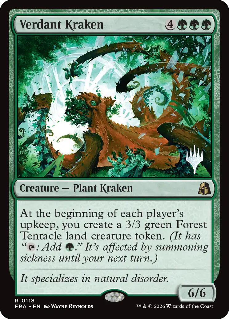 Verdant Kraken [Reality Fracture Promos]