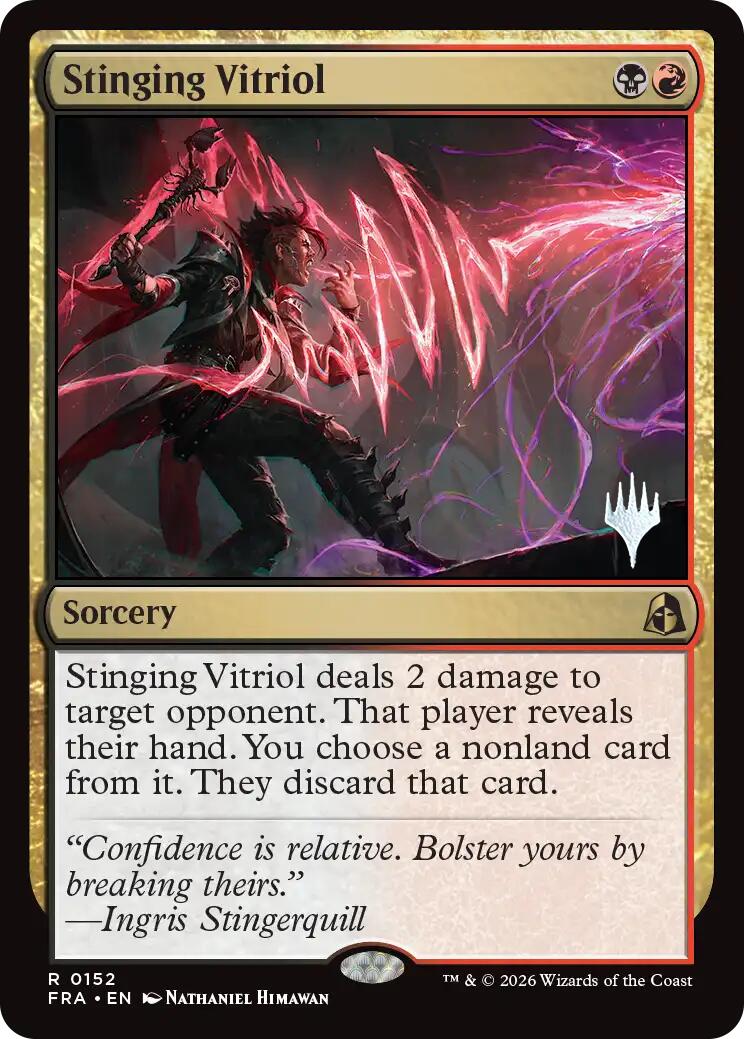 Stinging Vitriol [Reality Fracture Promos]