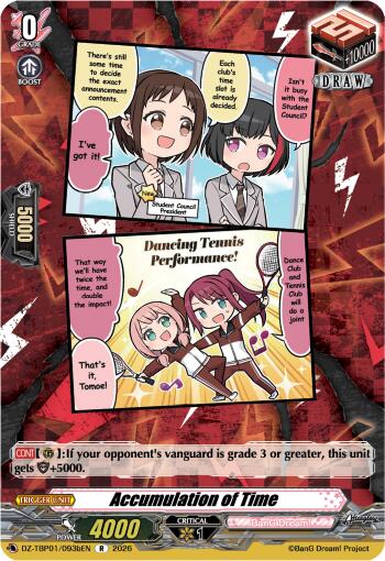 Accumulation of Time (B) (DZ-TBP01/093bEN) [BanG Dream! Girls Band Party!]