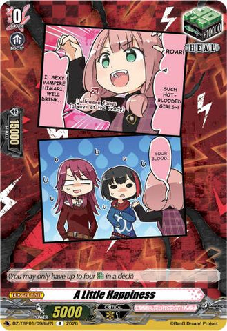 A Little Happiness (B) (DZ-TBP01/098bEN) [BanG Dream! Girls Band Party!]