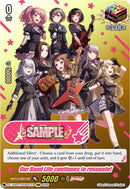 Our Band Life continues to resonate! (DZ-TBP01/PGSP01EN) [BanG Dream! Girls Band Party!]